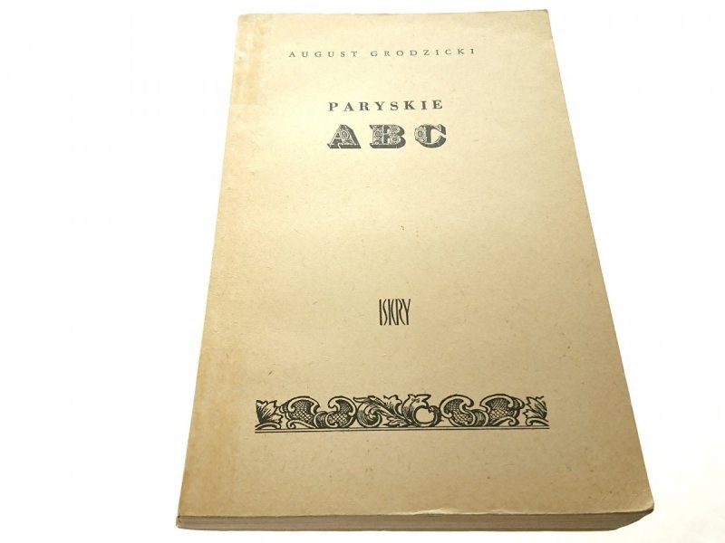 PARYSKIE ABC - August Grodzicki 1965