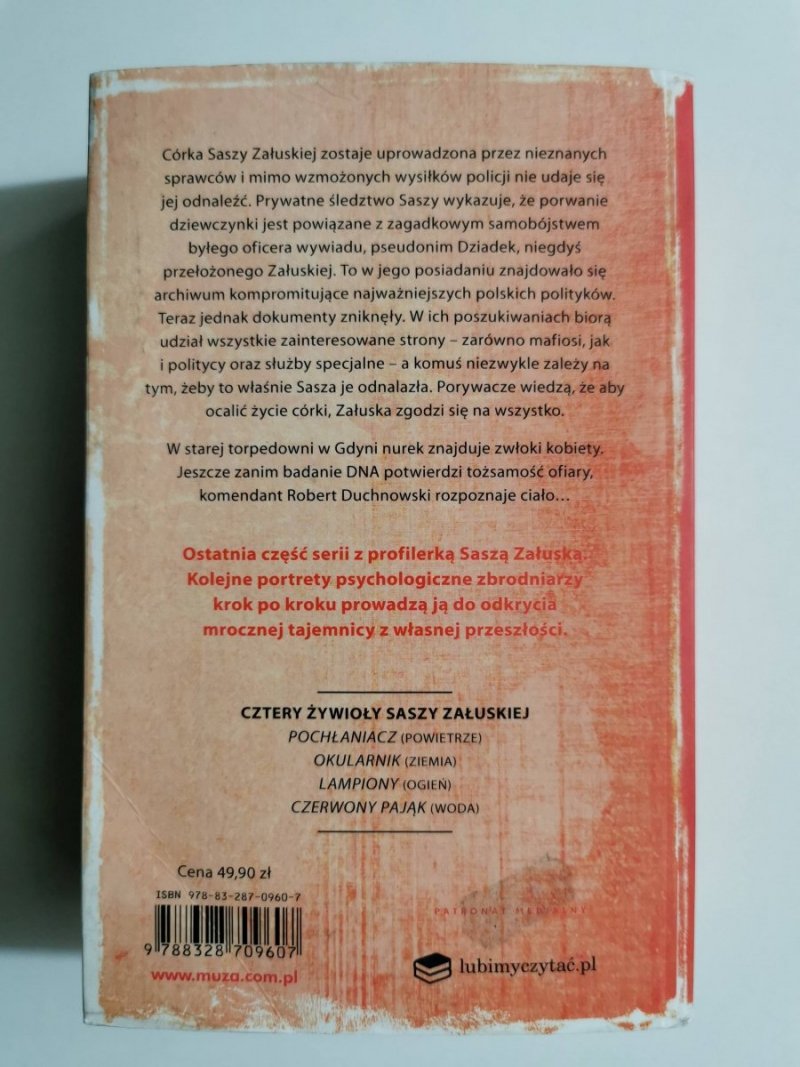 CZERWONY PAJĄK - Katarzyna Bonda 