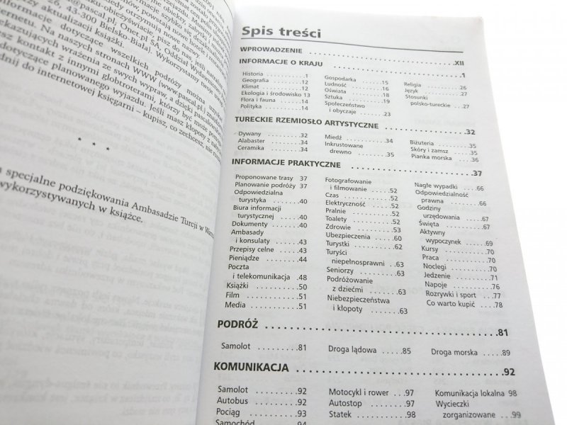 TURCJA. PRAKTYCZNY PRZEWODNIK - Brosnahan 2001