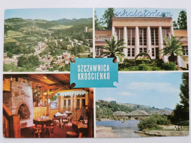 SZCZAWNICA-KROŚCIENKO. CZTERY UJĘCIA FOT. RACZKOWSKI I INNI