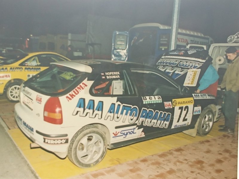 RAJD WRC 2005 ZDJĘCIE NUMER #057 HONDA CIVIC