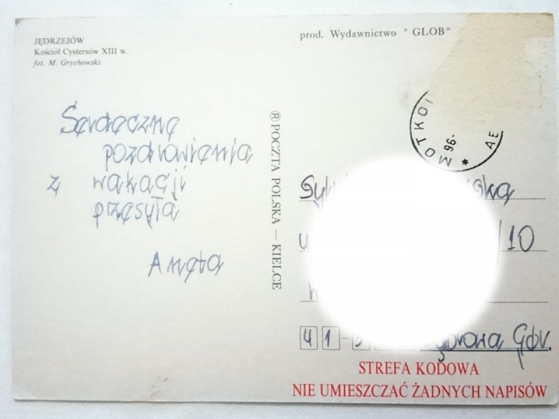 JĘDRZEJÓW. KOŚCIÓŁ CYSTERSÓW XIII w. FOT. M. GRYCHOWSKI