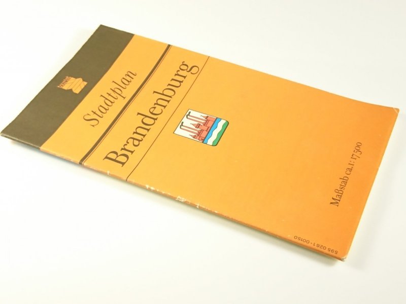 STADTPLAN BRANDENBURG 1989