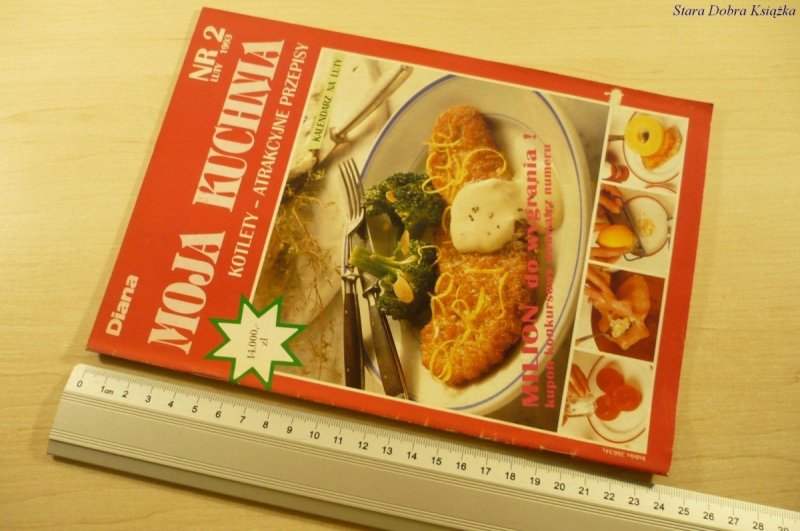 MOJA KUCHNIA NR. 2 LUTY 1993 KOTLETY - ATRAKCYJNE