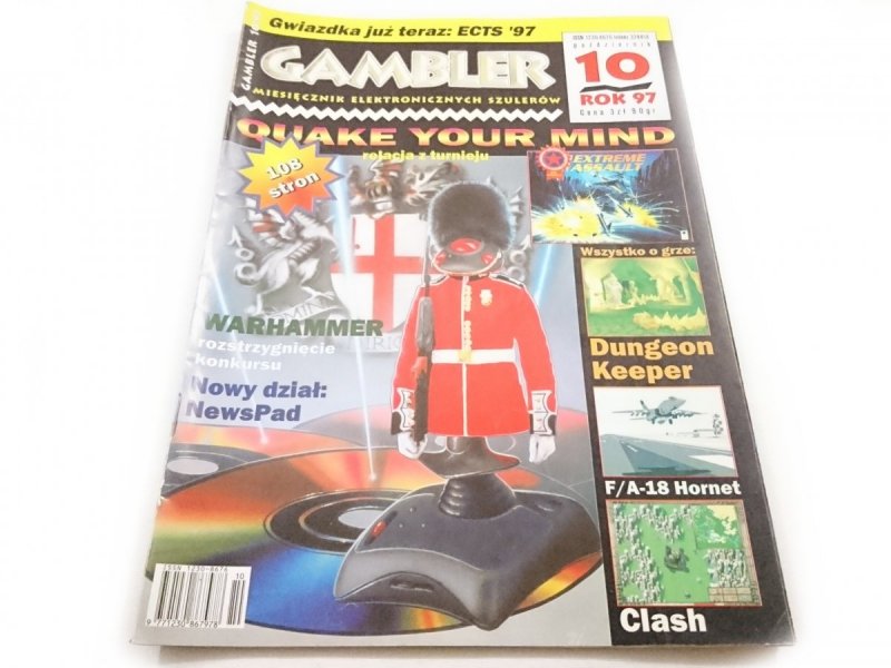 GAMBLER PAŹDZIERNIK NR 10 ROK 97