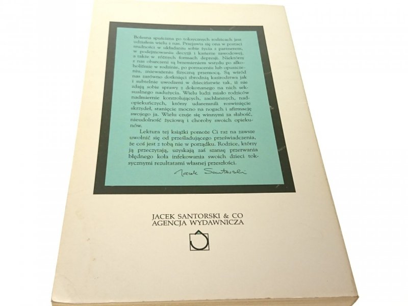 TOKSYCZNI RODZICE - Susan Forward 1992