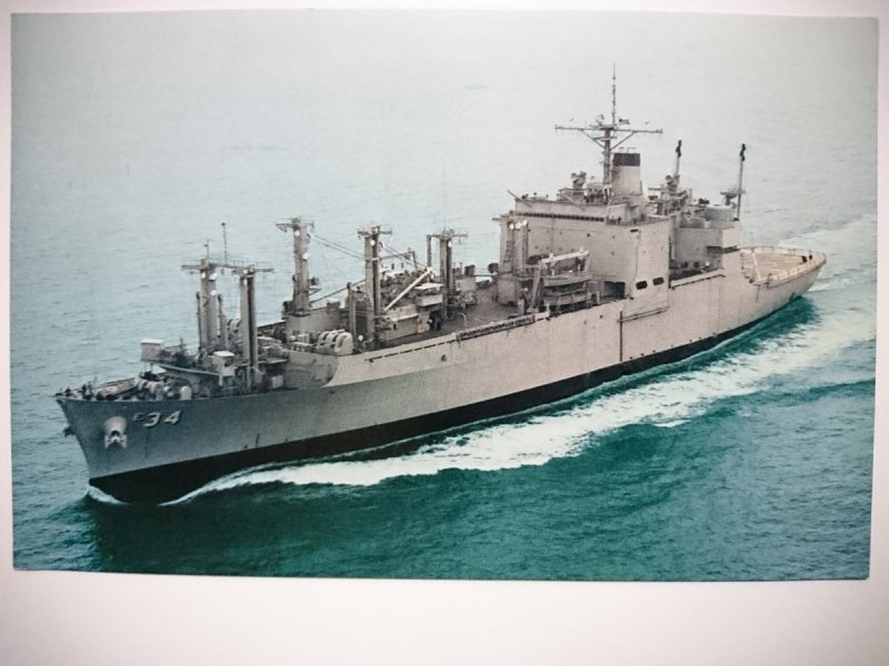 U. S. S. MOUNT BAKER AE-34 AMMUNITION SHIP