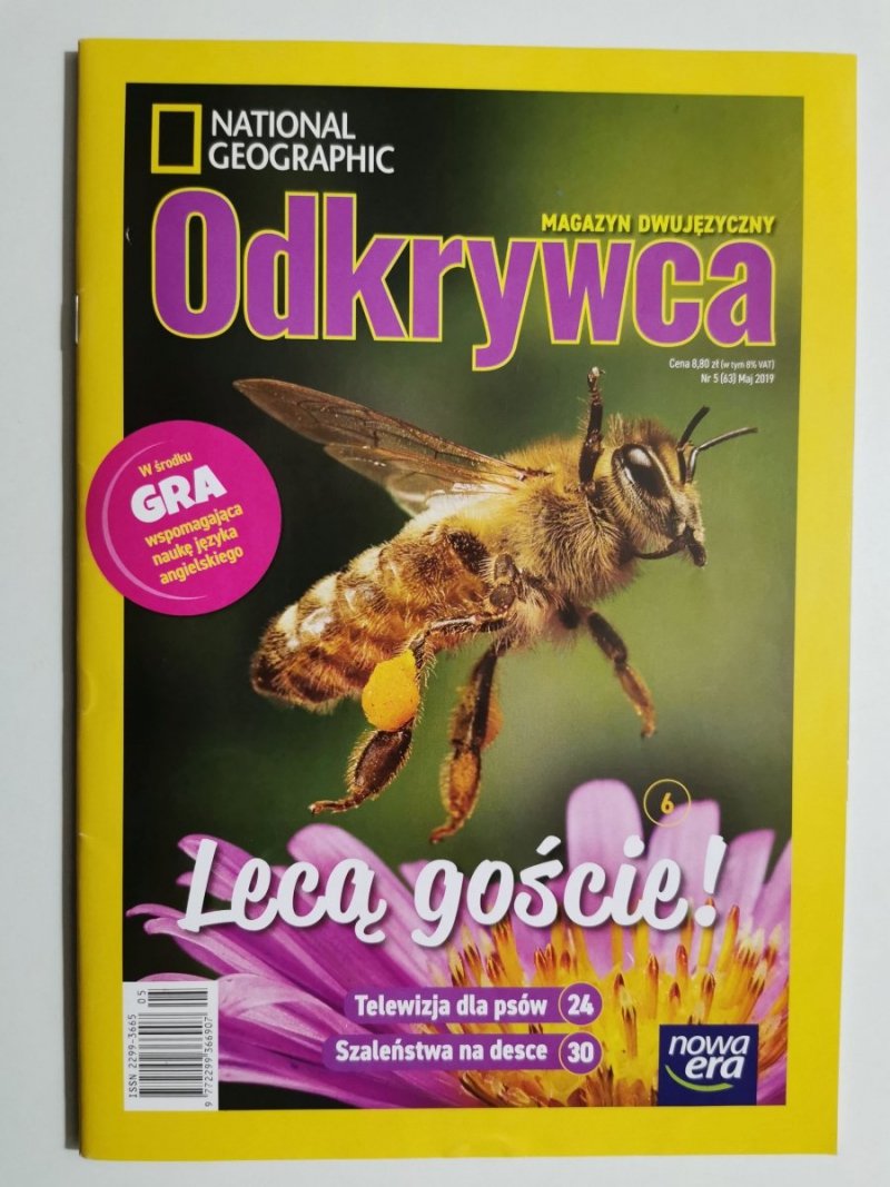 ODKRYWCA MAGAZYN DWUJĘZYCZNY W ŚRODKU GRA – Nr. 5.2019