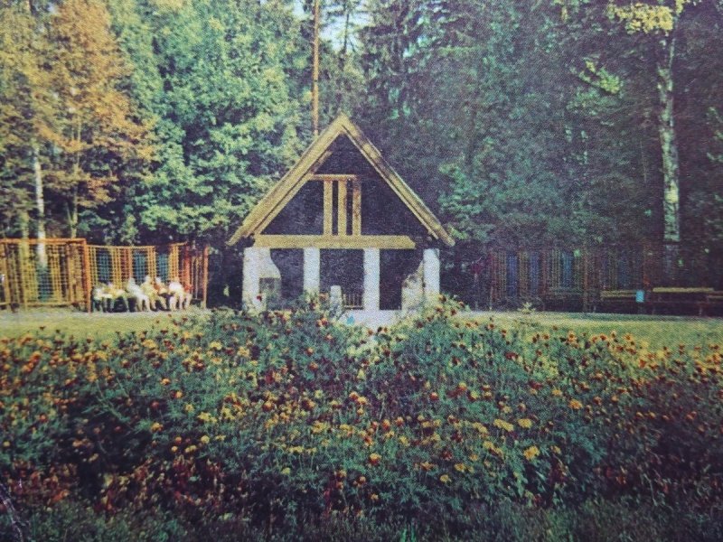 POŁCZYN ZDRÓJ. FRAGMENT PARKU... FOT. CZAPLIŃSKI