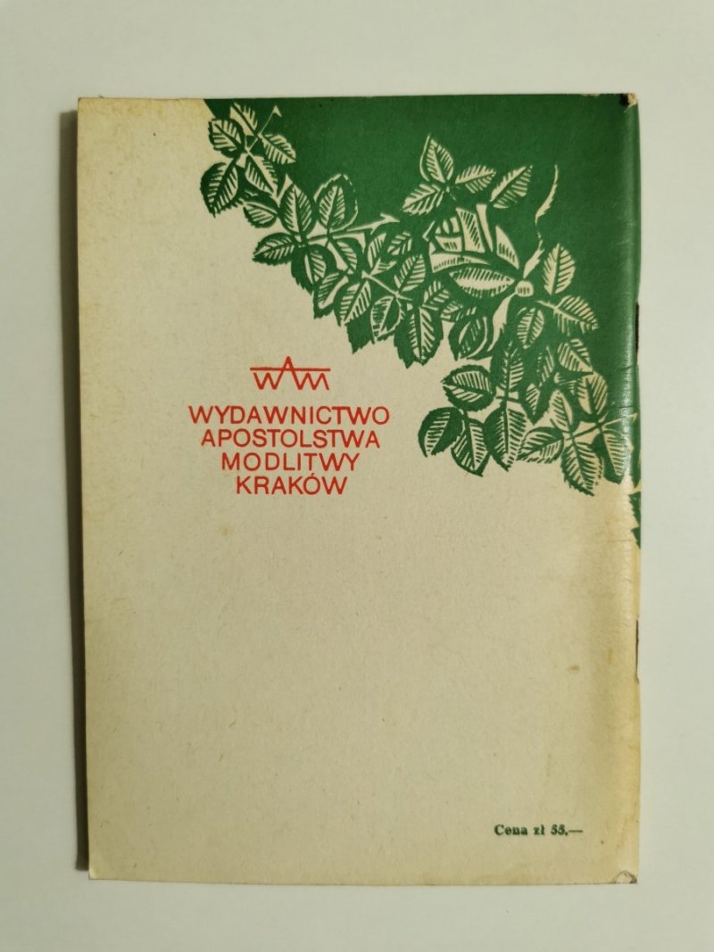 ANIELA SALAWA WZÓR ŻYCIA CHRZEŚCIJAŃSKIEGO - Eugenia Twardosz 1985