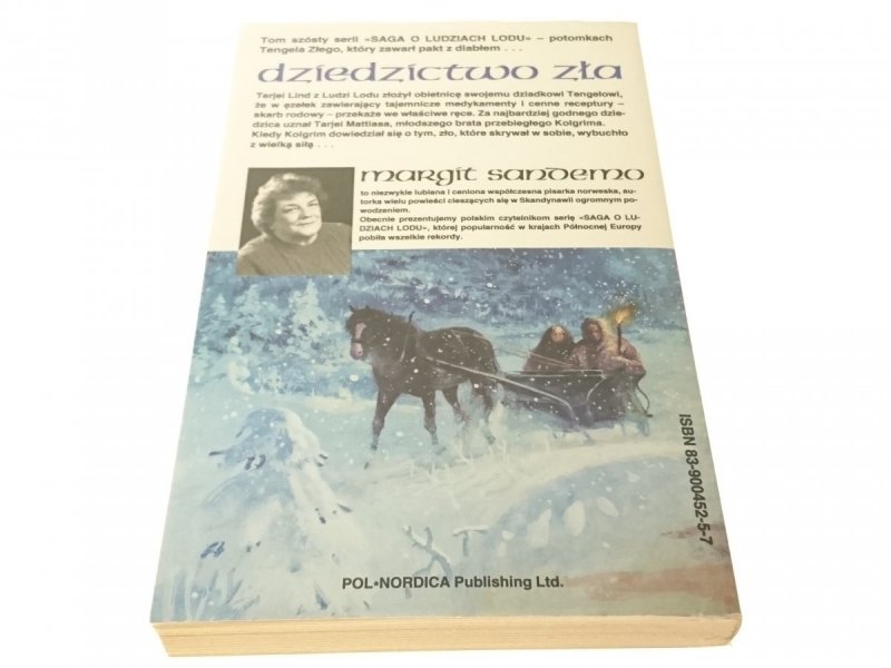SAGA O LUDZIACH LODU TOM 6 DZIEDZICTWO ZŁA