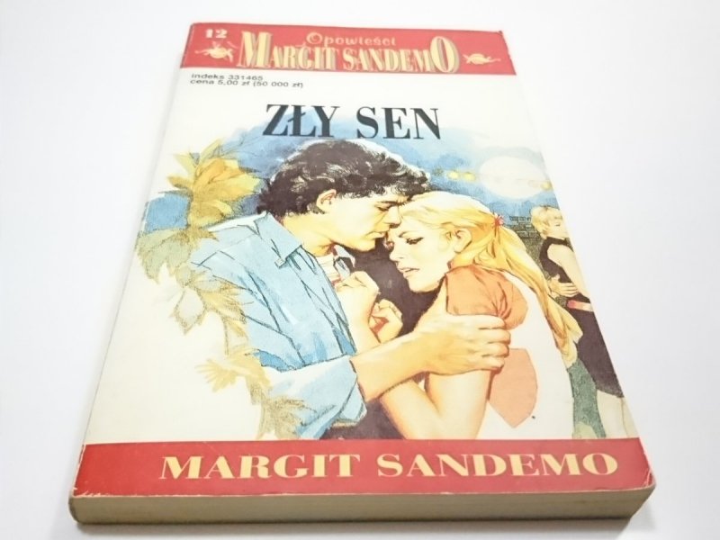 OPOWIEŚCI MARGIT SANDEMO TOM 12 ZŁY SEN 1996