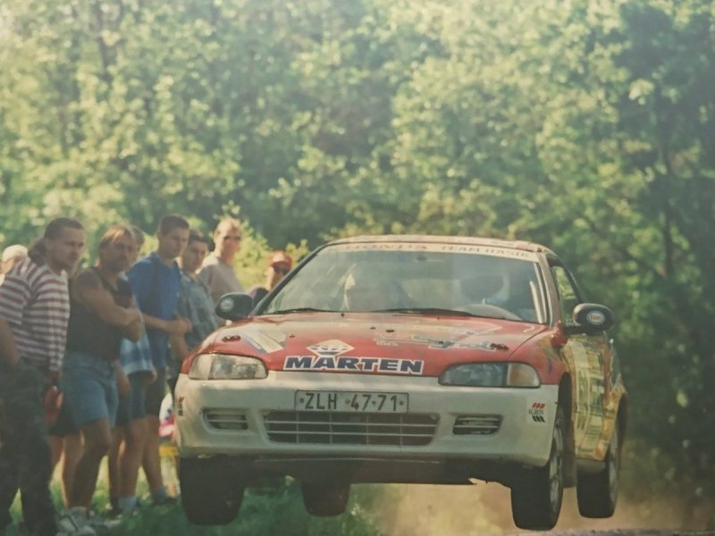 RAJD WRC 2005 ZDJĘCIE NUMER #216 HONDA CIVIC