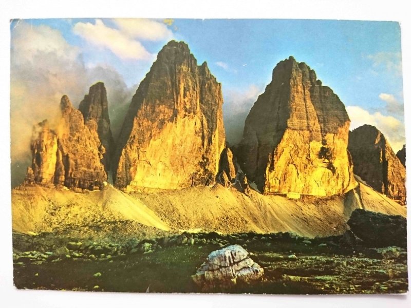 DOLOMITI – TRAMONTO ALLE TRE CIME DI LAVAREDO M. 3003