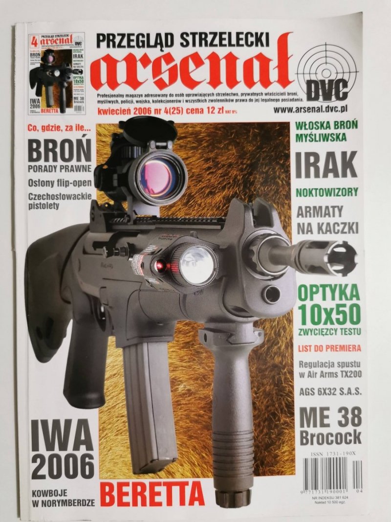 PRZEGLĄD STRZELECKI ARSENAŁ KWIECIEŃ 2006 NR 4 (25)