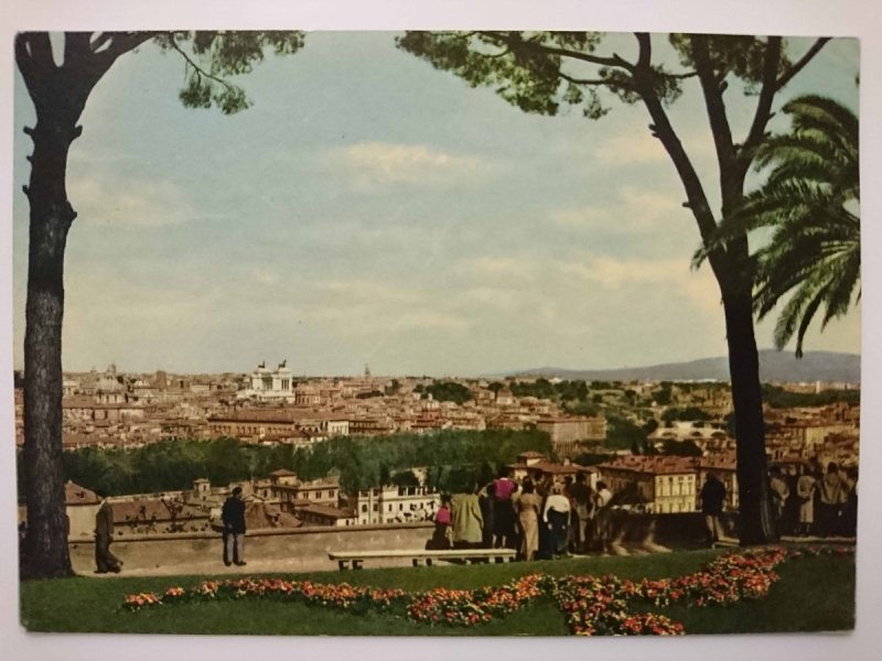 ROMA. VEDUTA PANORAMICA DAL GIANICOLA