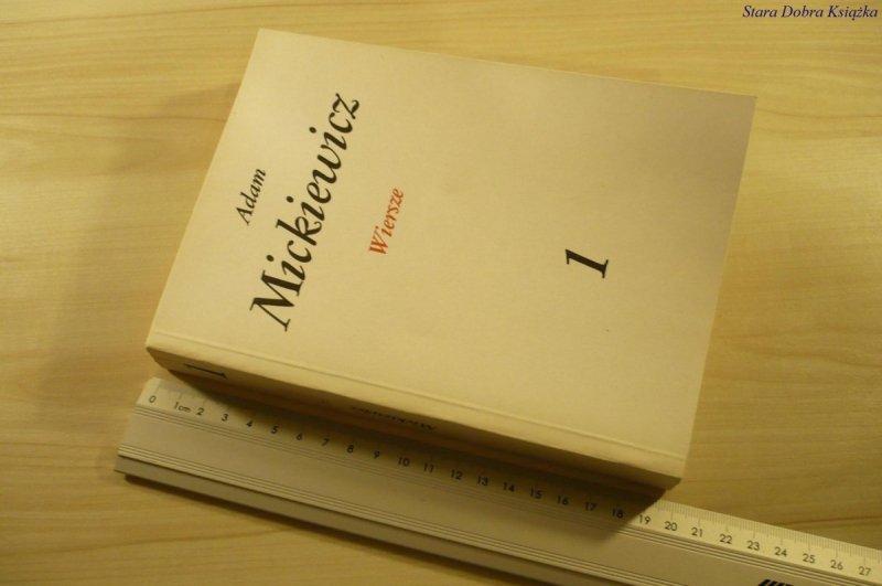 WIERSZE 1 - Adam Mickiewicz (1983)