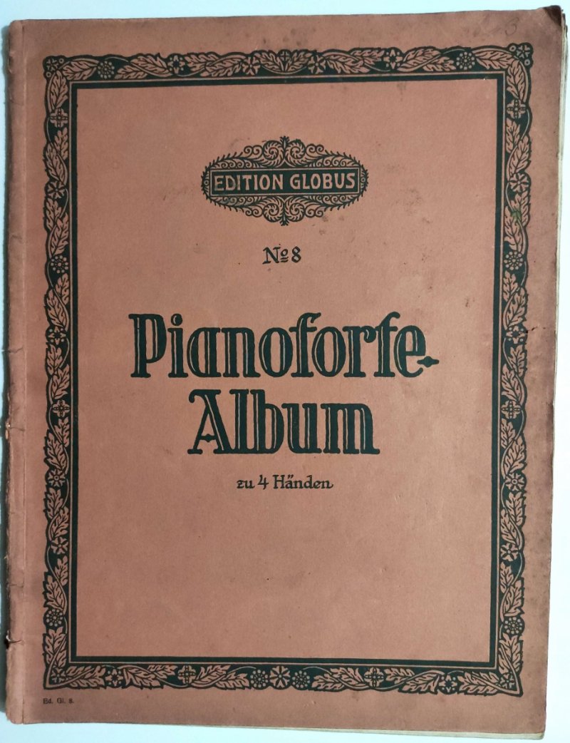 PIANOFORTE ALUBUM ZU 4 HANDEN NO 8 OK.1925