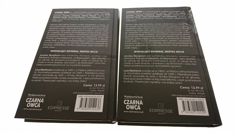 GRANICE CZĘŚĆ 1 i 2 - Liza Marklund 2016