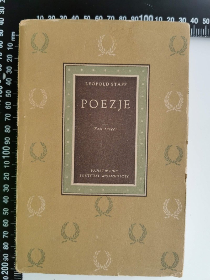 POEZJE TOM TRZECI - Leopold Staff