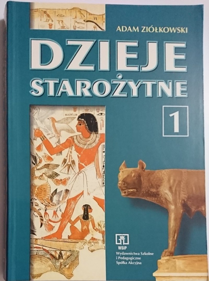 DZIEJE STAROŻYTNE KLASA 1 PODRĘCZNIK - Ziółkowski 1999