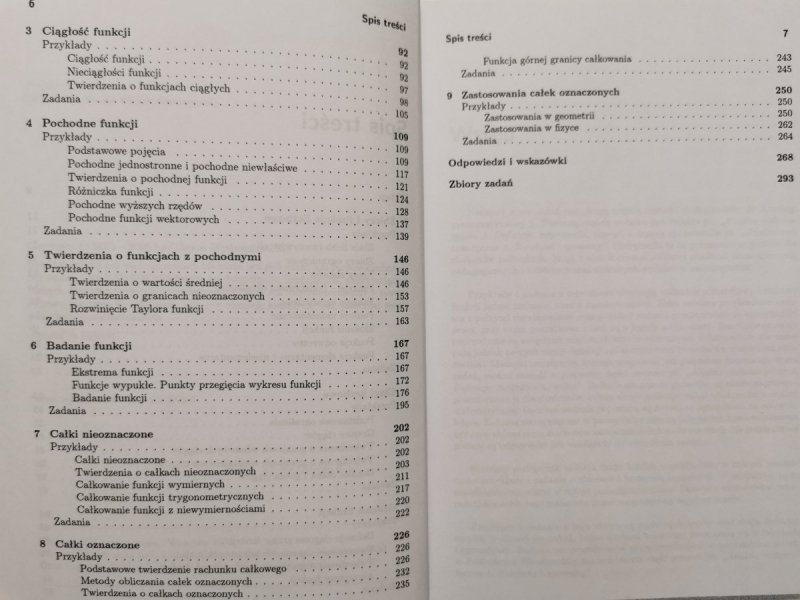 ANALIZA MATEMATYCZNA 1 PRZYKŁADY I ZADANIA - Marian Gewert 2006