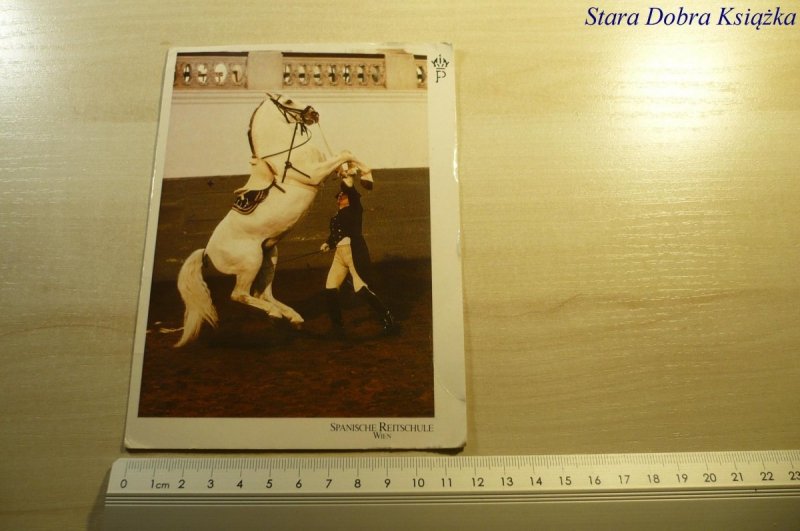 COURBETTE. SPANISCHE REITSCHULE. WIEN
