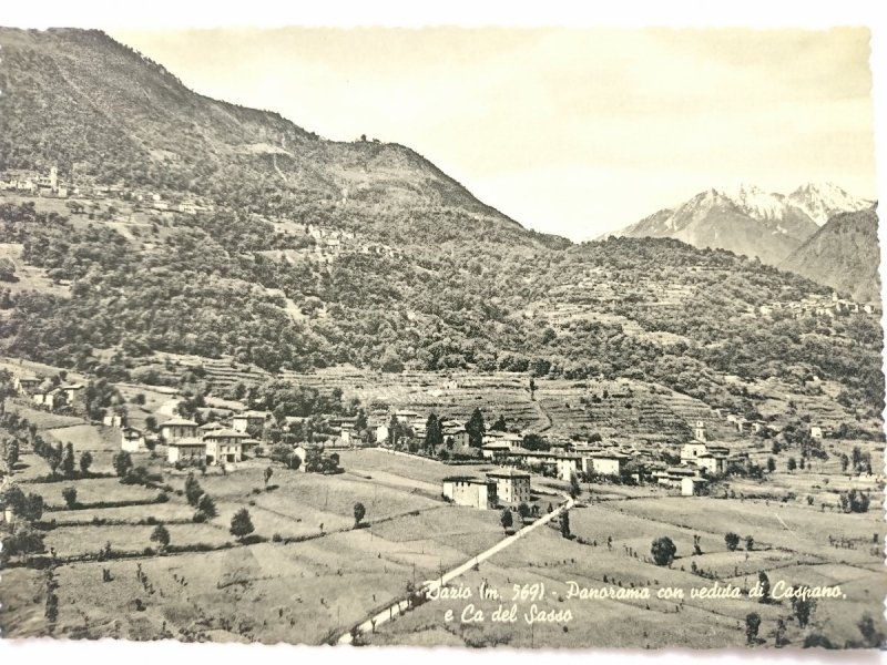 DAZIO m. 569 PANORAMA CON VEDUTA DI CASPANO E CA DEL SASSA