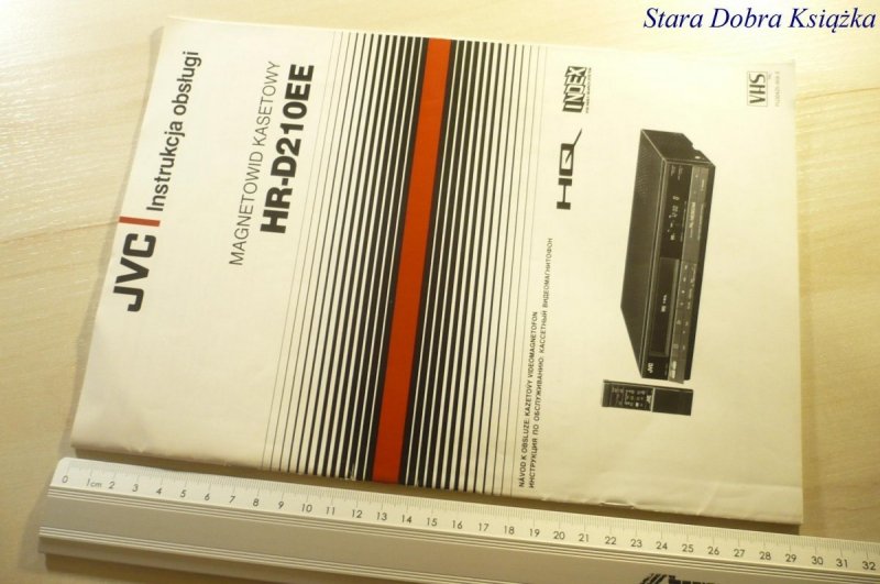 JVC MAGNETOWID KASETOWY HR-D210EE INSTRUKCJA