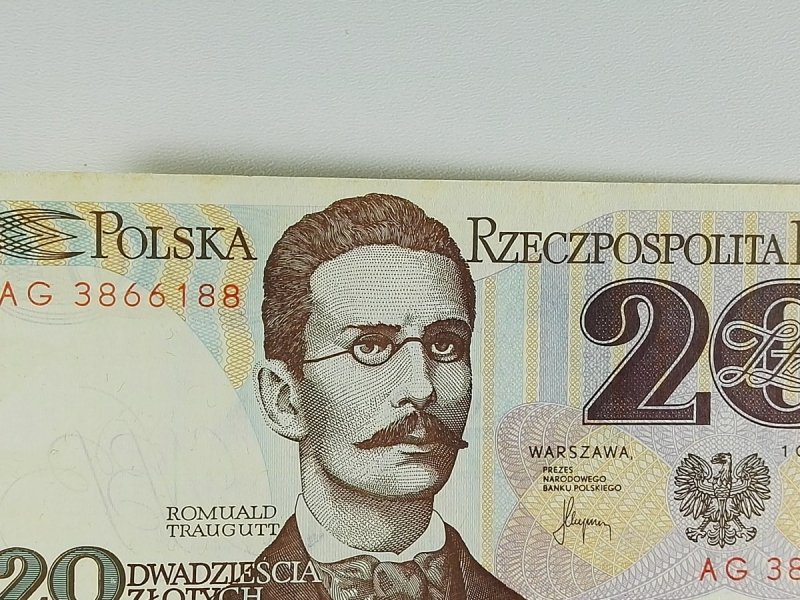 POLSKA POSPOLITA LUDOWA. 20 ZŁOTYCH AG 3866188
