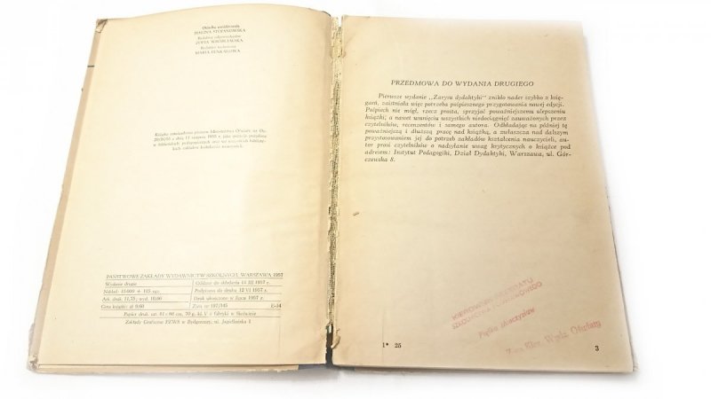 ZARYS DYDAKTYKI - Wincenty Okoń 1957