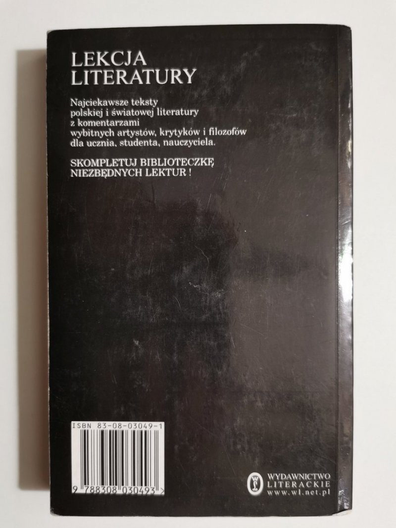 INNY ŚWIAT. LEKCJA LITERATURY - Gustaw Herling-Grudziński 