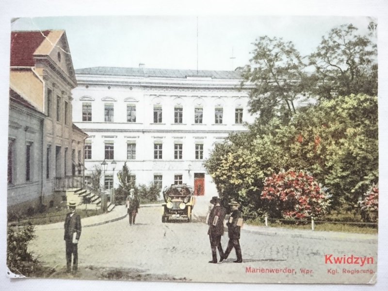 KWIDZYN (D. MARIENWERDER) PAŁAC REJENCJI Z II POŁ. XVIII w.