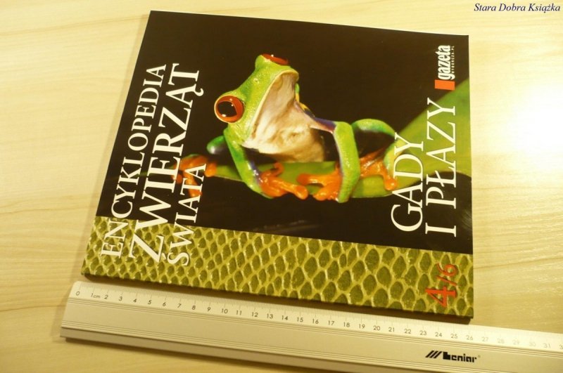 ENCYKLOPEDIA ZWIERZĄT ŚWIATA 4/6 GADY I PŁAZY 2008
