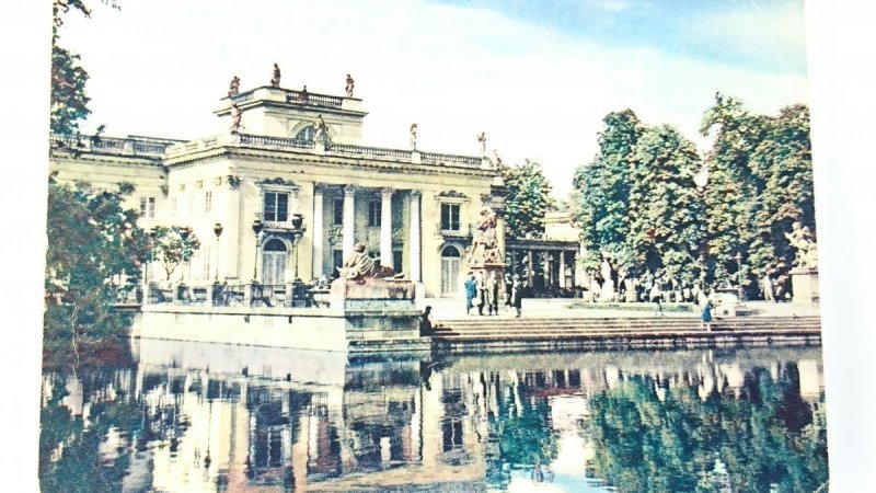 WARSZAWA. PAŁAC ŁAZIENKOWSKI