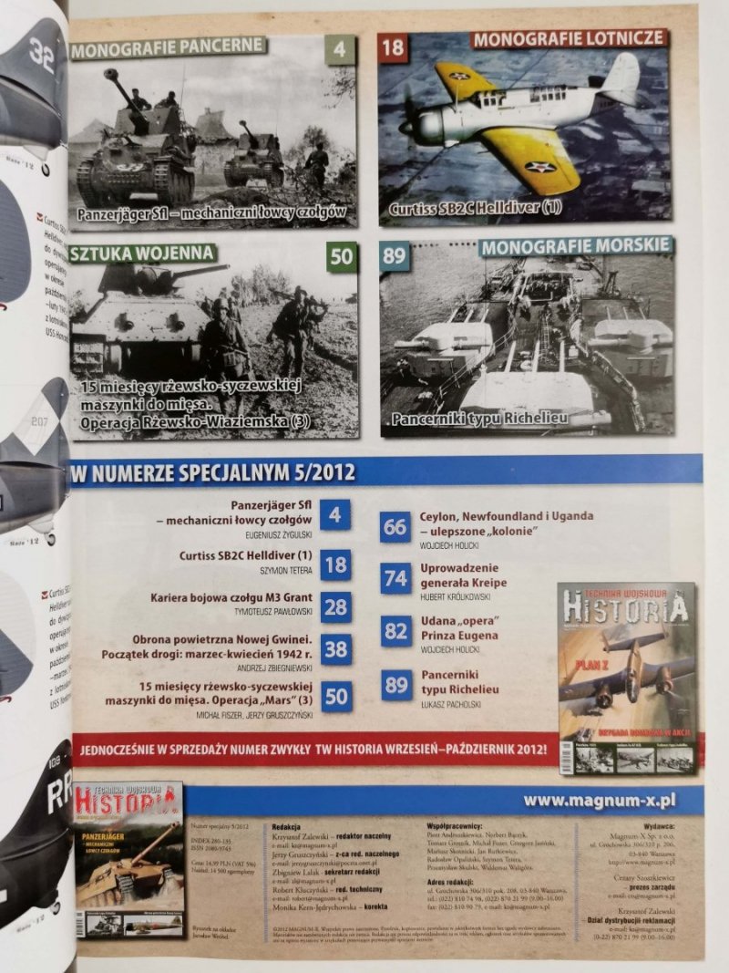 TECHNIKA WOJSKOWA HISTORIA NUMER SPECJALNY 5/2012