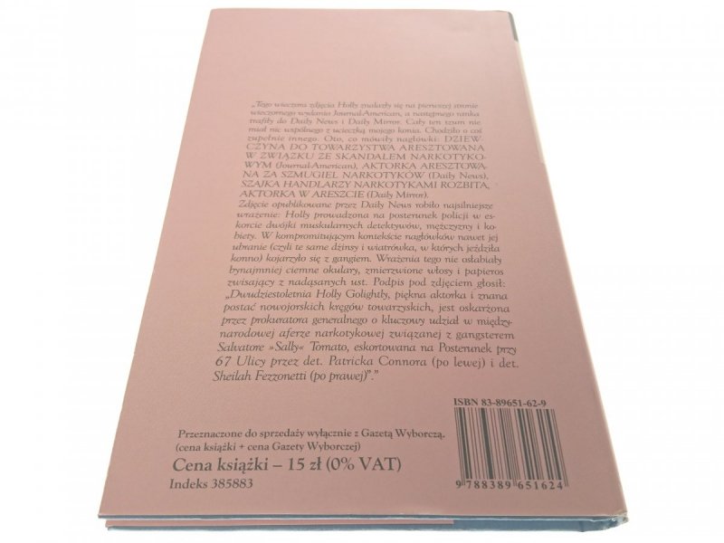 ŚNIADANIE U TIFFANY'EGO - Truman Capote