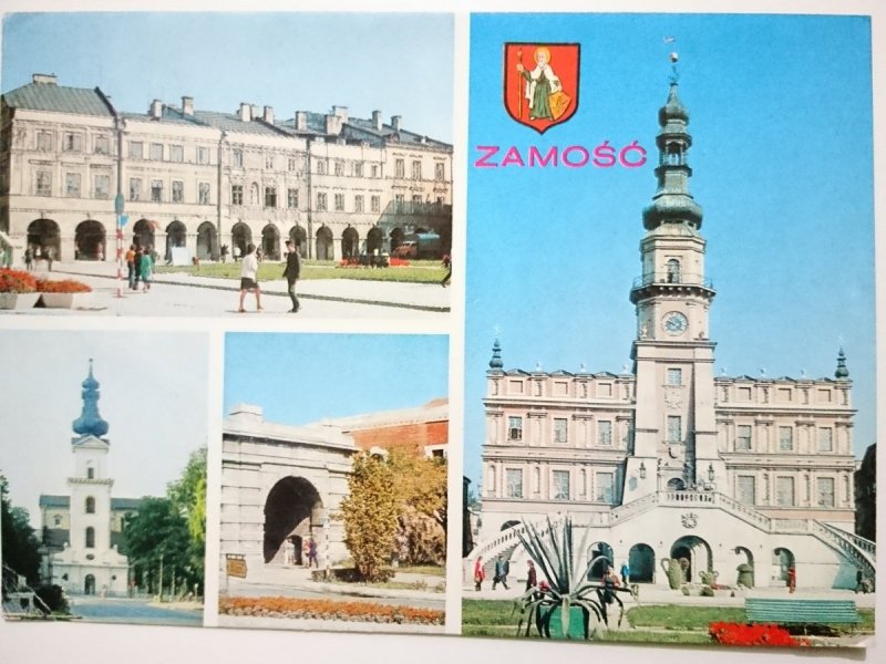 ZAMOŚĆ. ZABYTKOWE KAMIENICZKI I INNE FOT. STELMACH, TYMIŃSKI