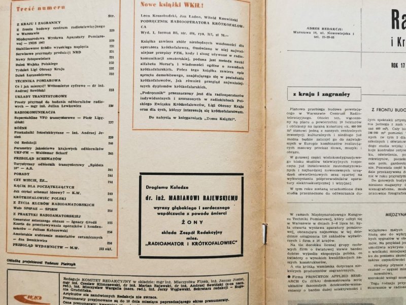 Radioamator i krótkofalowiec 10/1967