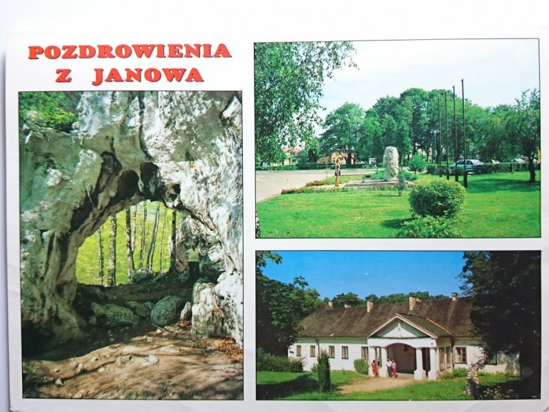 POZDROWIENIA Z JANOWA FRAGMENT RYNKU...FOT KMIOTEK