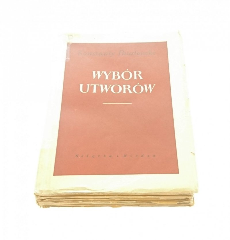 WYBÓR UTWORÓW - Konstanty Paustowski 1952