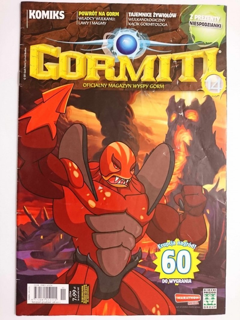 GORMITI LISTOPAD-GRUDZIEŃ 08/2011