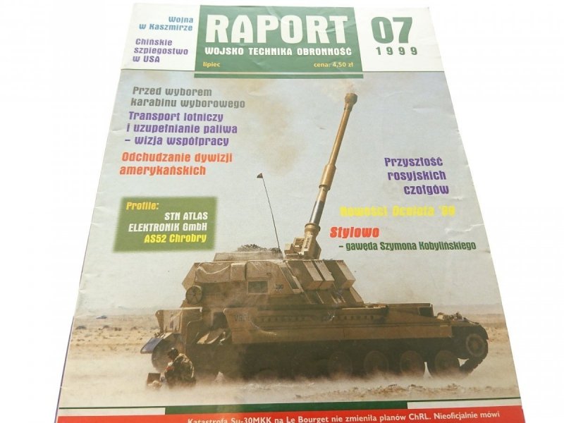 RAPORT WOJSKO TECHNIKA OBRONNOŚĆ 07 1999