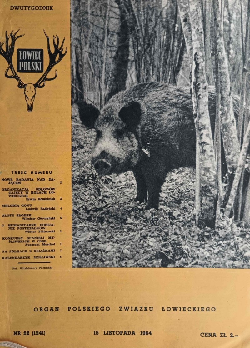 ŁOWIEC POLSKI NR 22/1964