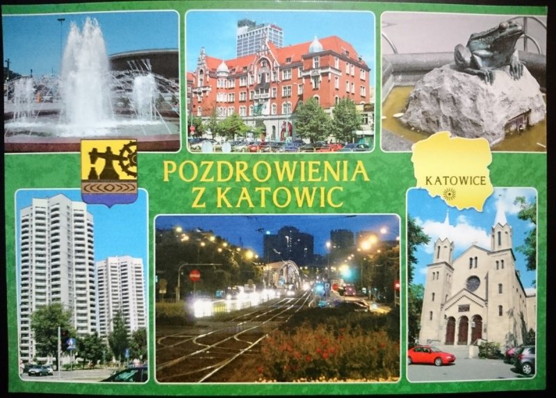 POZDROWIENIA Z KATOWIC. SZEŚĆ UJĘĆ FOT. PIETRUSZKA