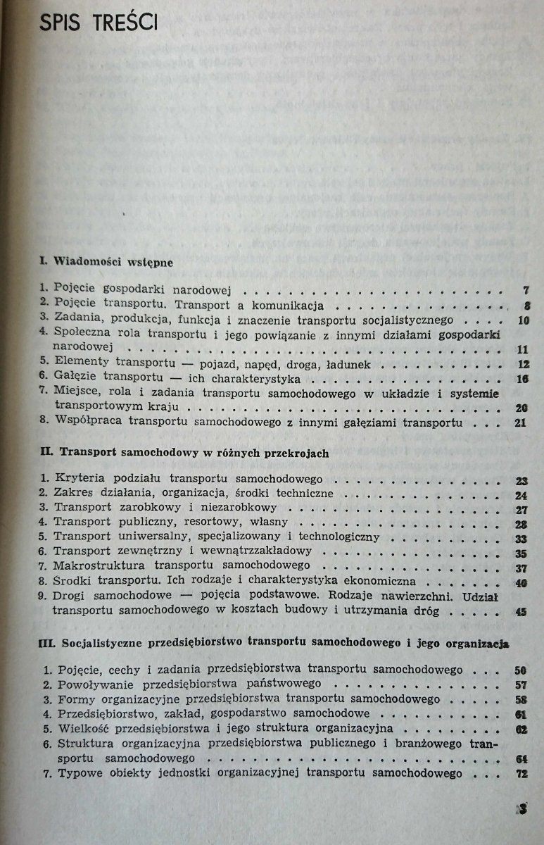 EKONOMIKA I ORGANIZACJA TRANSPORTU SAMOCHODOWEJ CZ. 1 - Kern-Jędrychowski 1985