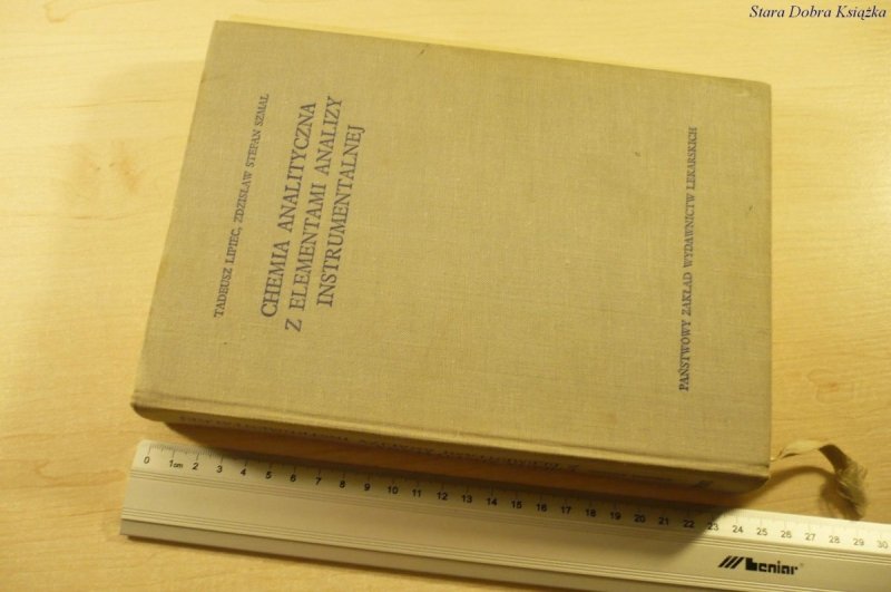 CHEMIA ANALITYCZNA Z ELEMENTAMI ANALIZY (1972)