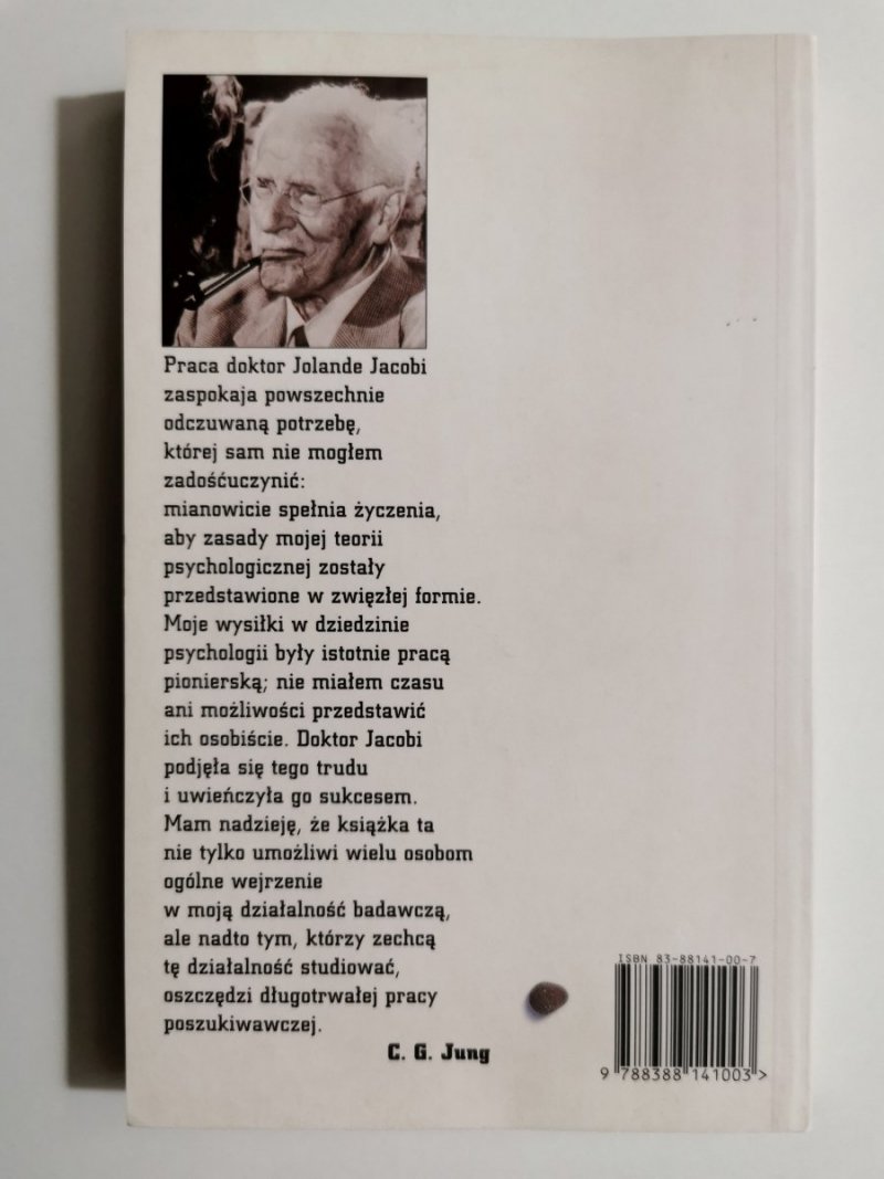 PSYCHOLOGIA C. G. JUNGA - Jolande Jacobi 