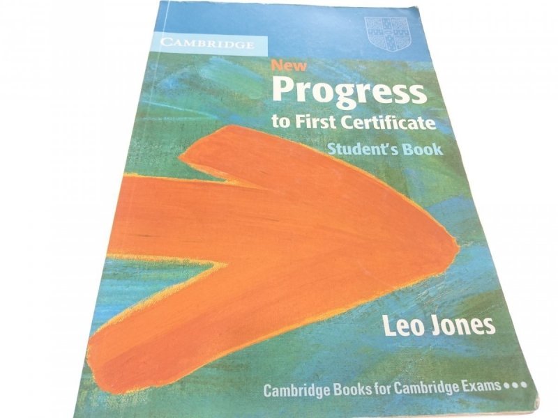 NEW PROGRESS TO FIRST CERTIFICATE. STUDENT'S BOOK
