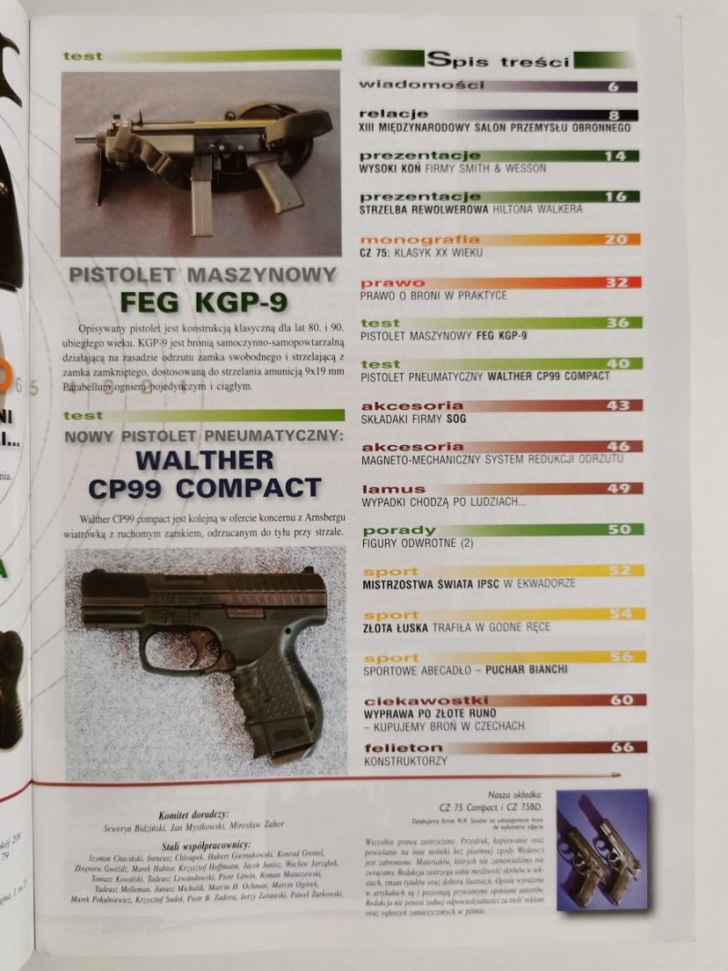 STRZAŁ MAGAZYN O BRONI NR 10 (30) PAŹDZIERNIK 2005
